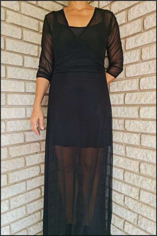 Black Empire Dress