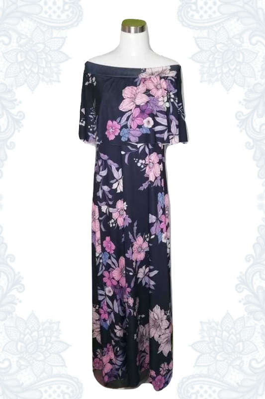 Pink Lilly Bardot Dress