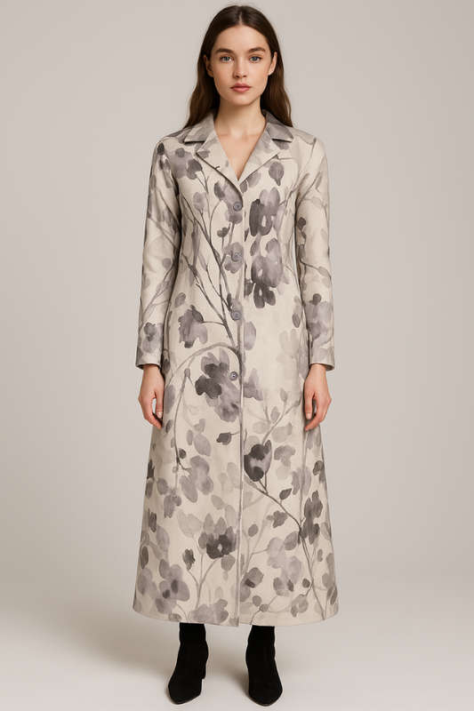 Classic Grey Great Coat