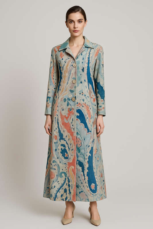 Pure Paisley Great Coat