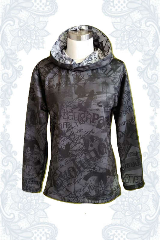 Text Graffiti Hoodie