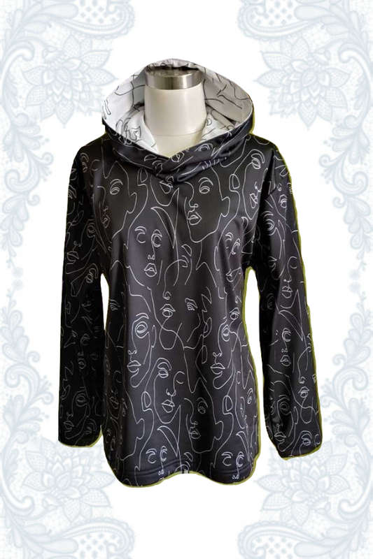 Faces Hoodie