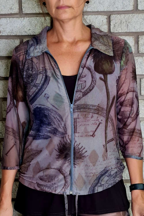 Timeless Zipper Top