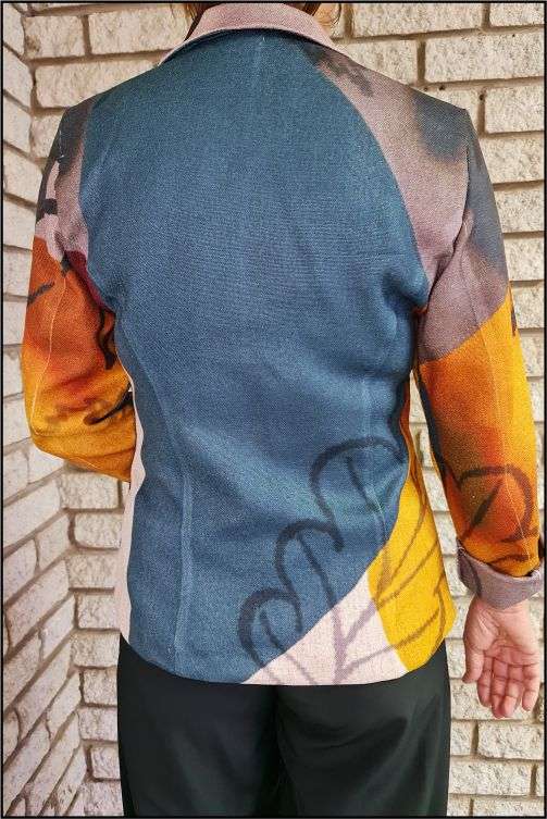 Abstract Leaf Jacket