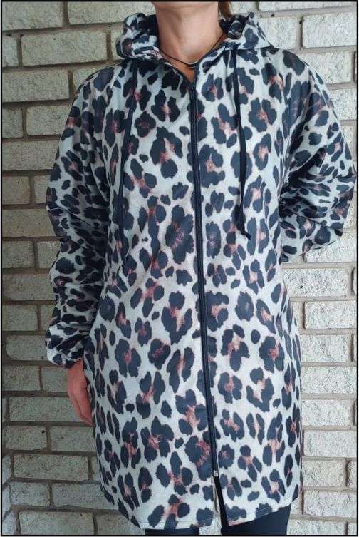 Animal Print Raincoat