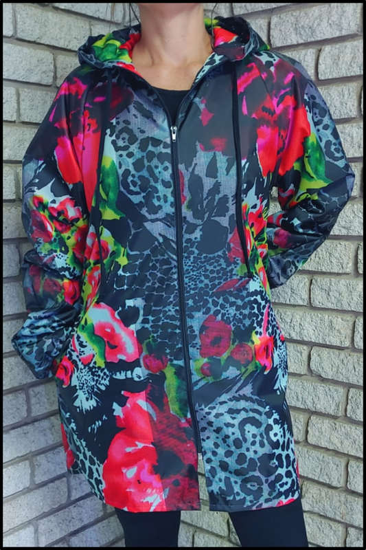 Tropical Jungle Raincoat
