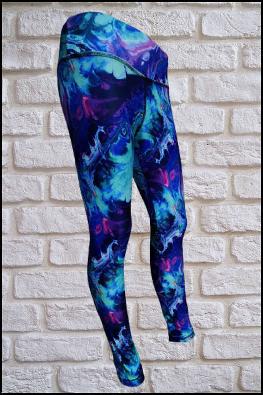 Modern Marble Tights