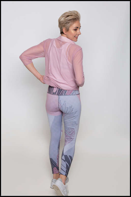 Soft Pink Zipper Top