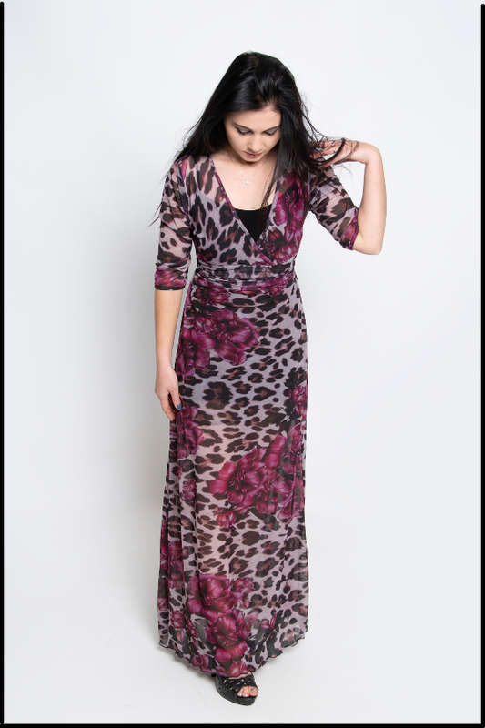 Wild Flower Empire Dress