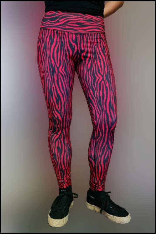 Red Fusion Reversible Tights