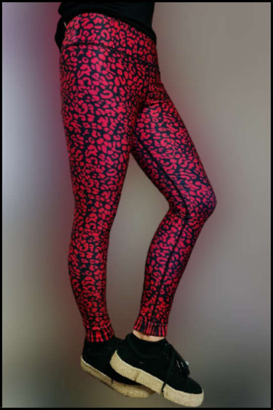 Red Fusion Reversible Tights