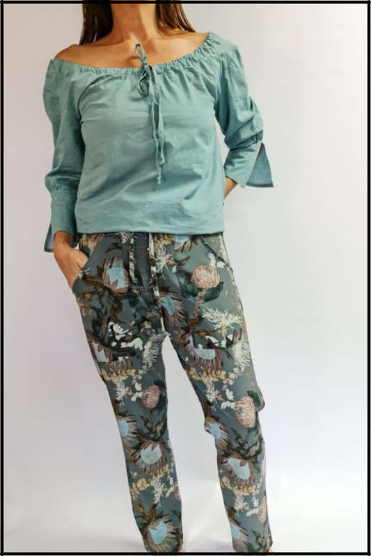 Protea Draw-string Pocket Pants