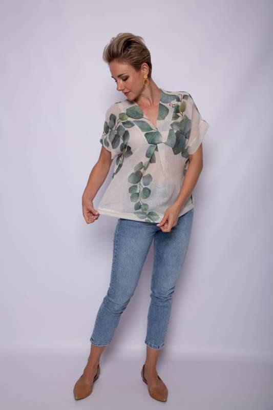 Sheer Eucalyptus Top (2)