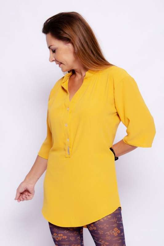 Mustard-Yellow Shirt