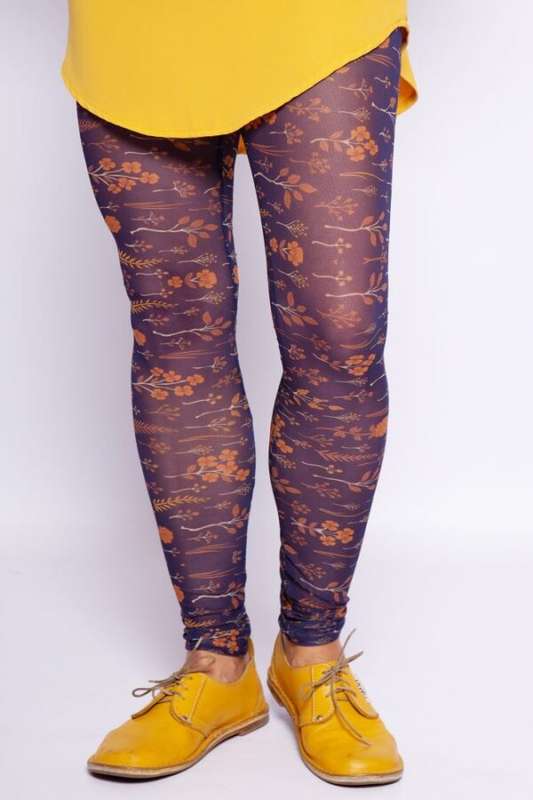 Navy & Mustard Flower Skins