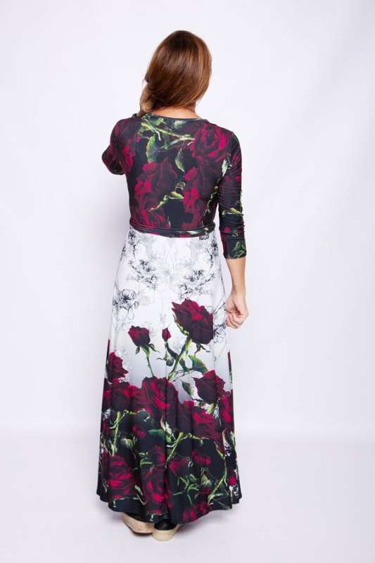 Spanish Rose Cross-Over Dress