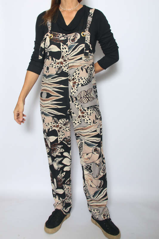 Orchid Bloom Dungaree