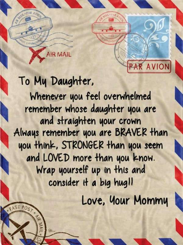 3. To Daughter from Mom