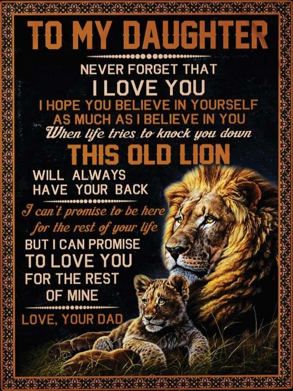 15. To Daughter from Dad