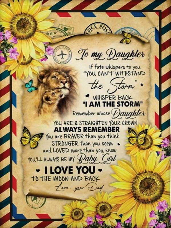 2. To Daughter from Dad