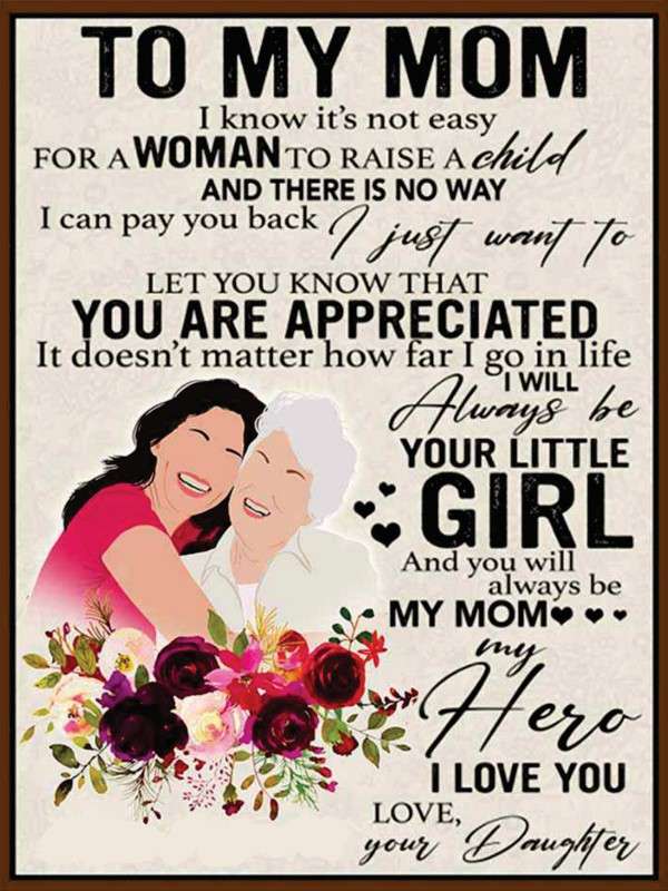 4. To Mom from Daughter