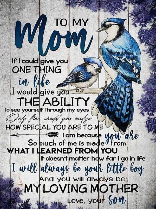 6. To Mom from Son
