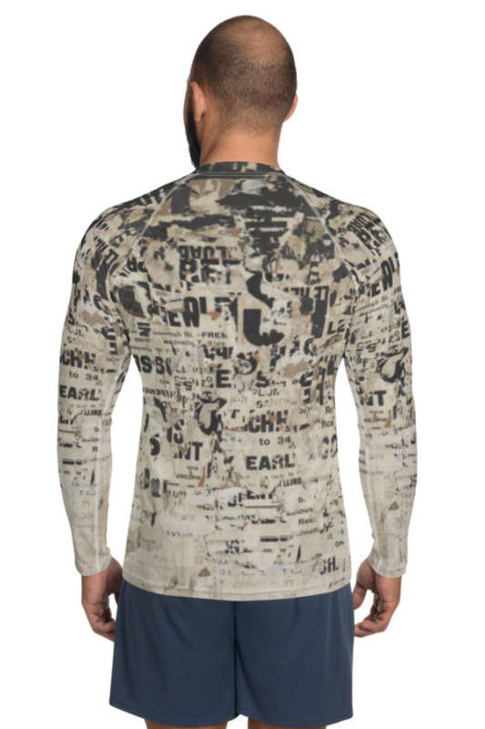 Newspaper Rash Guard