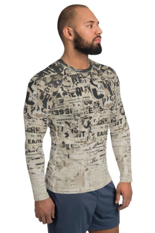 Newspaper Rash Guard