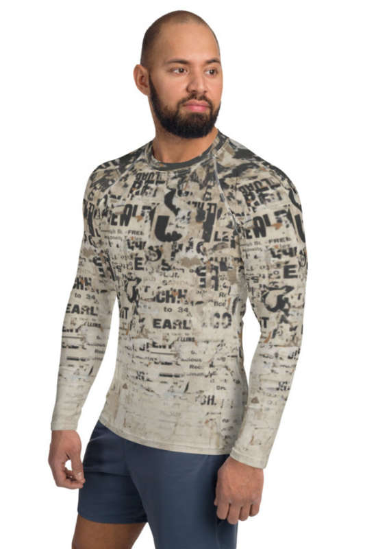 Newspaper Rash Guard
