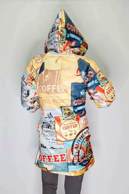 Vintage Coffee Raincoat