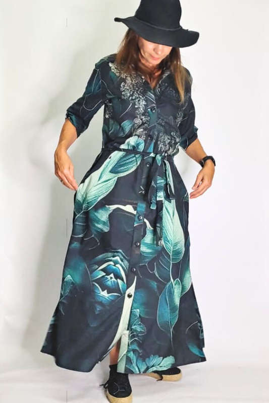 Forest Leaf Dress