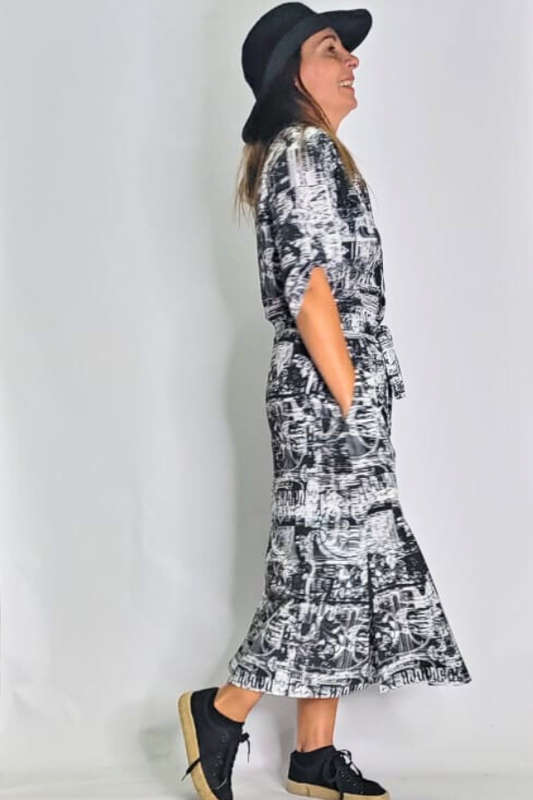 Monochrome Dress