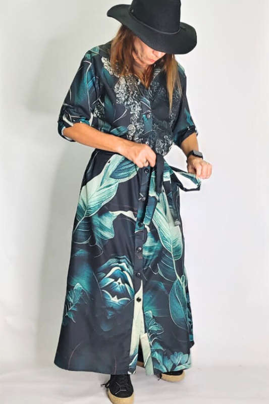 Forest Leaf Dress