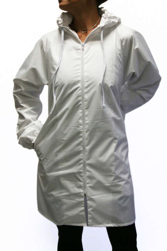 White Snow Raincoat