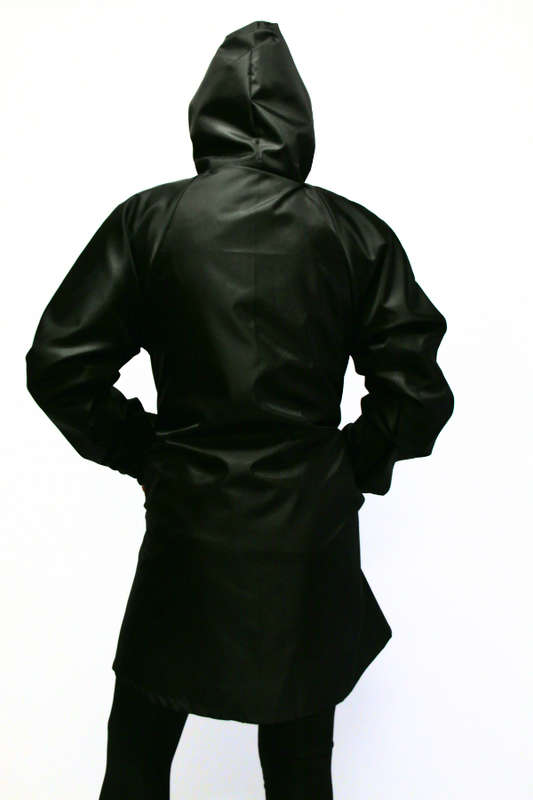 Basic Black Raincoat