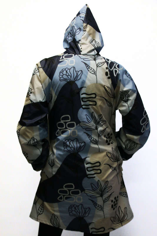 Blue Hues Raincoat