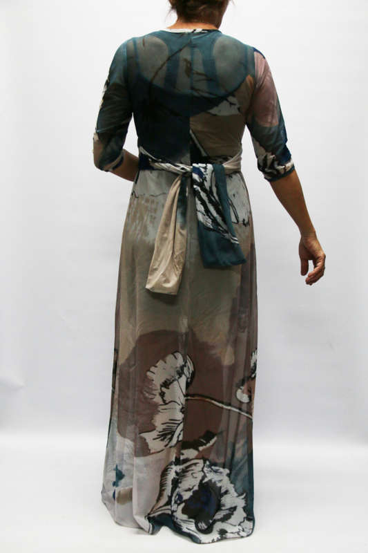 Floral Art Empire Dress
