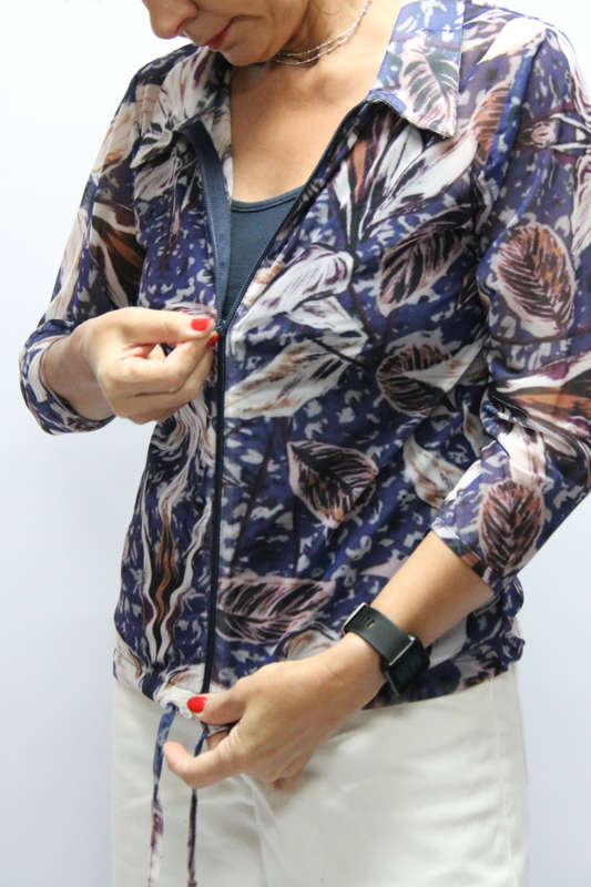 Cloe Zipper Top