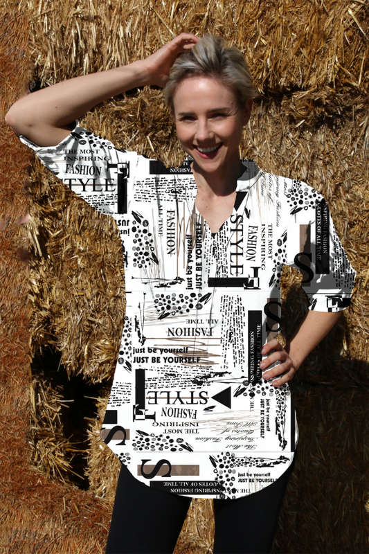 Fashion Text Top