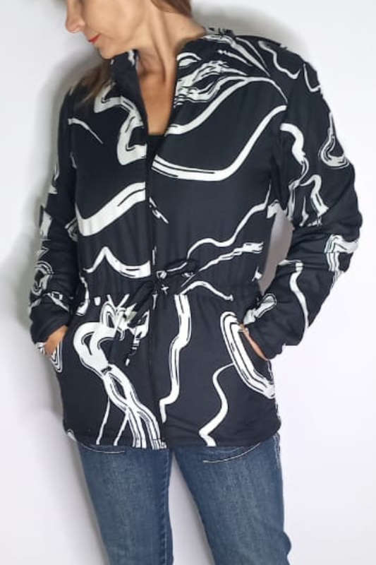 White Brush Ice-Bear Jacket