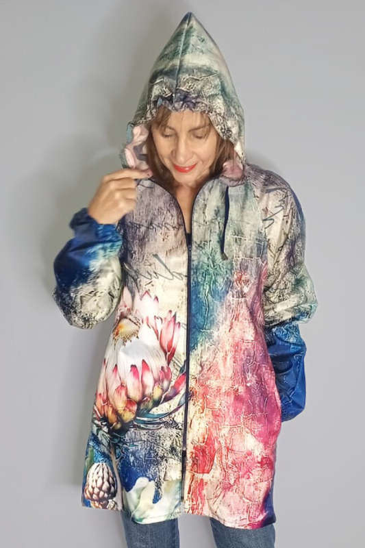Passionate Protea Raincoat