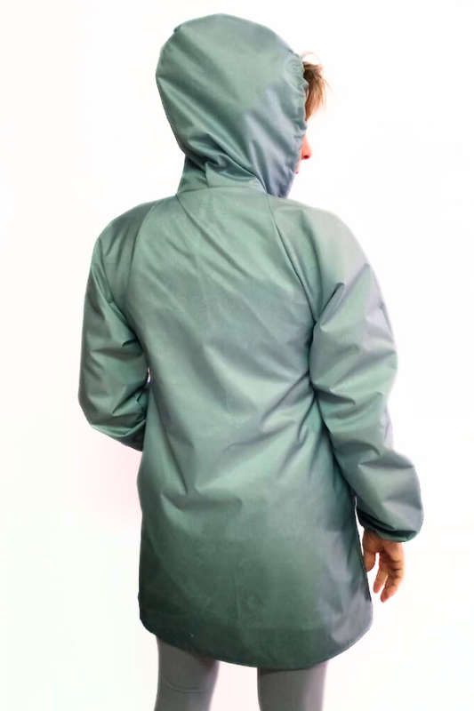Silky Sage Raincoat