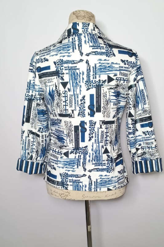 Fashion Text Jacket