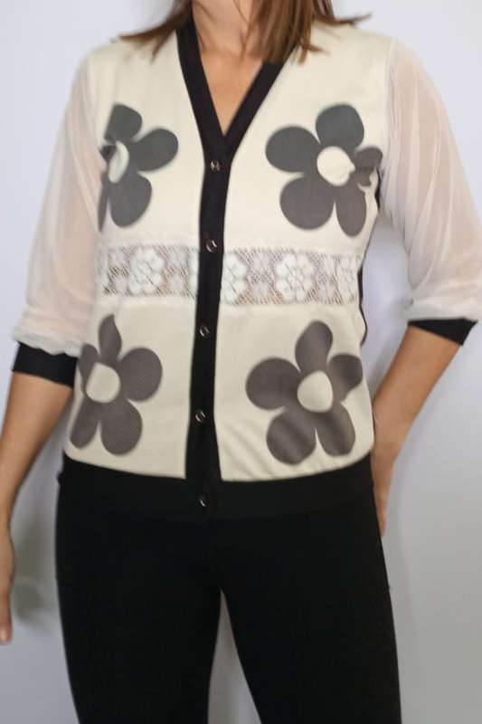 Vintage Flowers Top