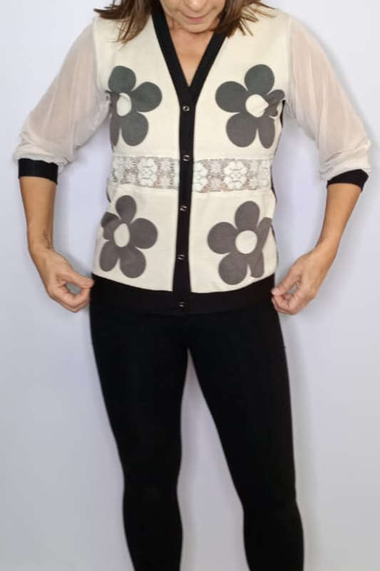 Vintage Flowers Top