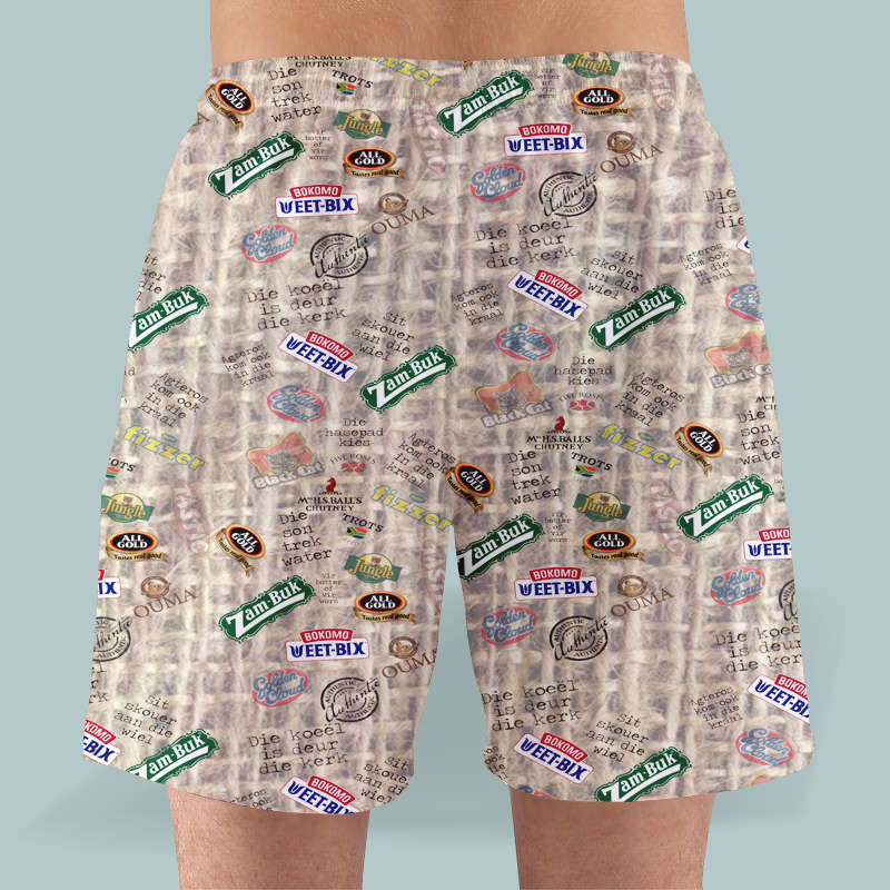Proudly SA Satin Shorts