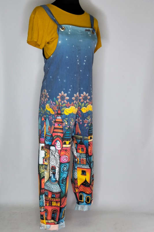 Starry City Dungaree