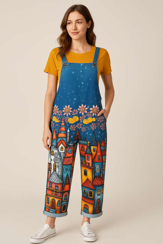 Starry City Dungaree