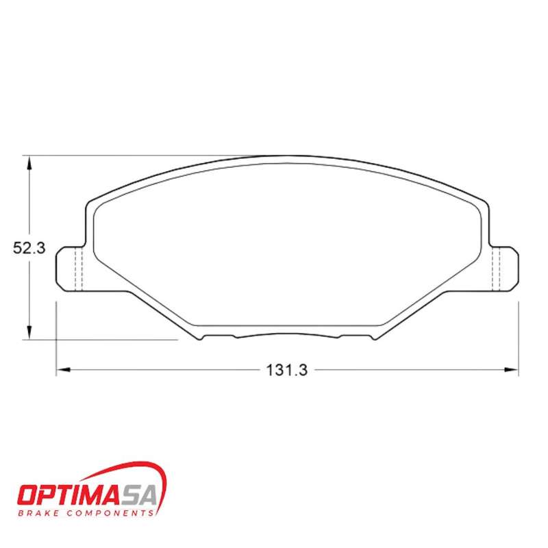 VW Polo Front Brake Pads