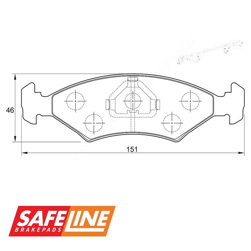 Opel Front Brake Pads